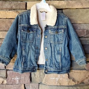 Fleece Lined Jean Jacket
